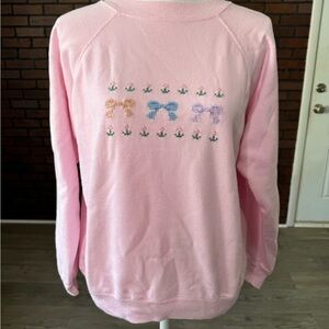Vintage Coquette Bow Crewneck
